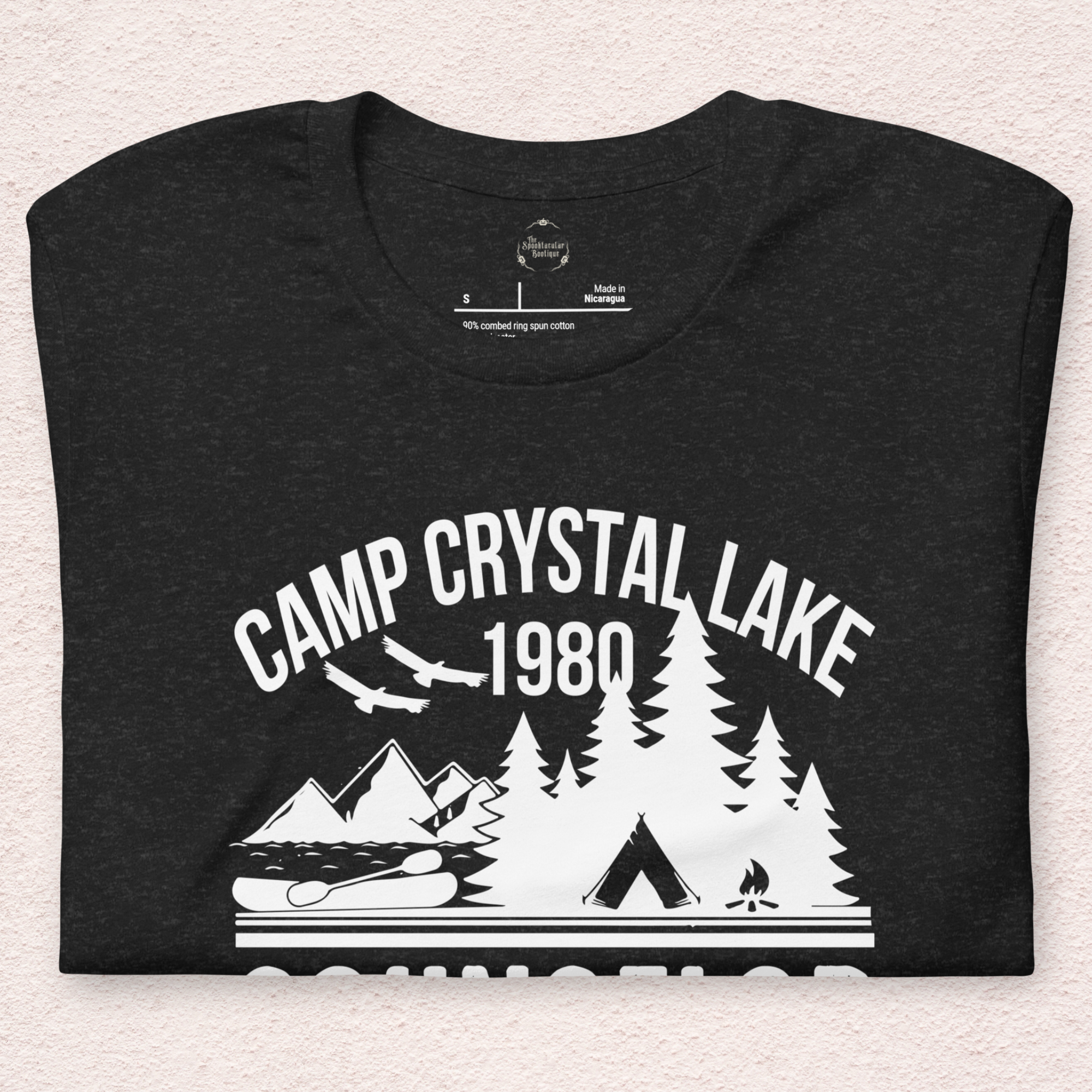 Camp Crystal Lake Tee | Unisex Vintage Summer Camp Horror Shirt