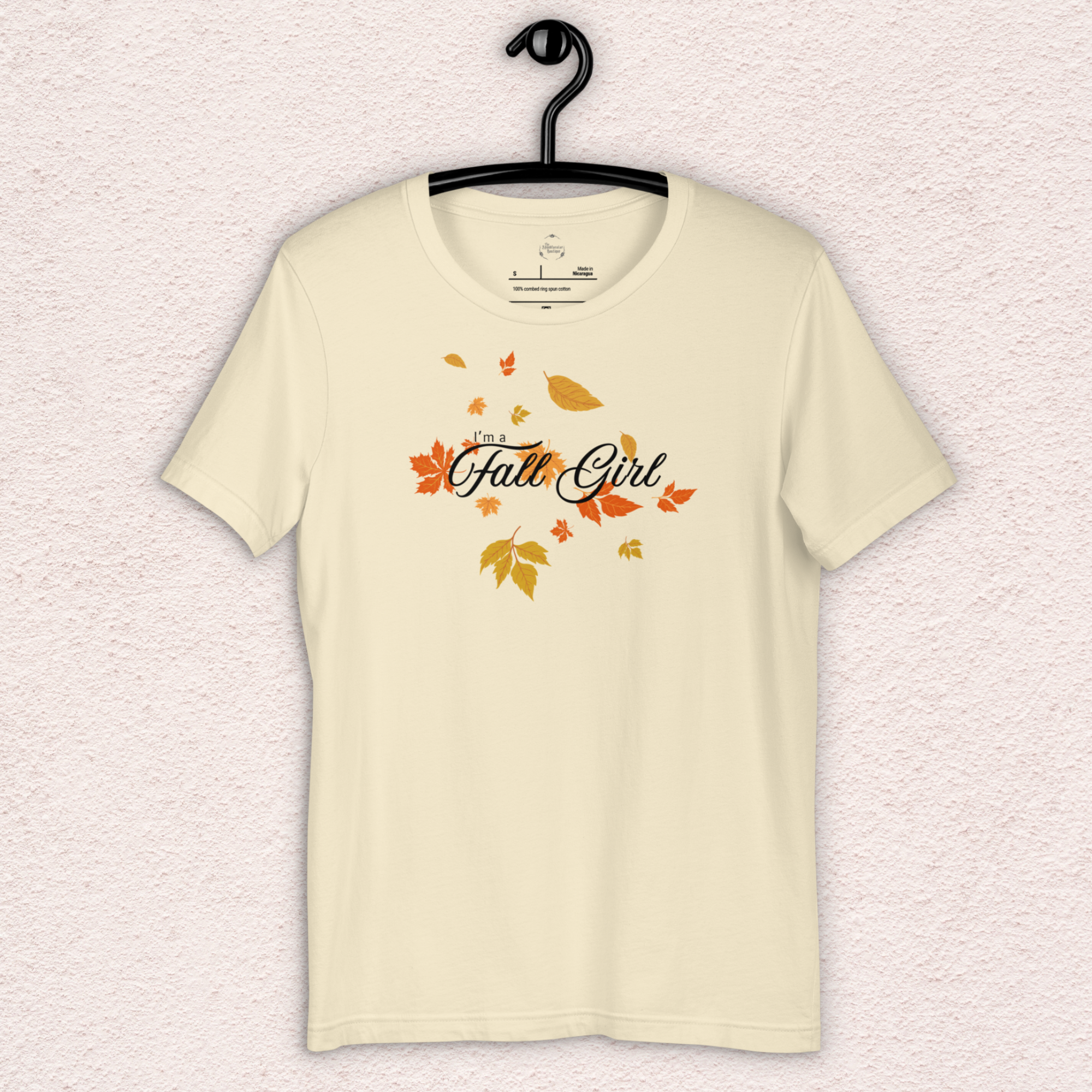 Fall Girl Tee | Unisex Cute Autumn Leaves Graphic Shirt