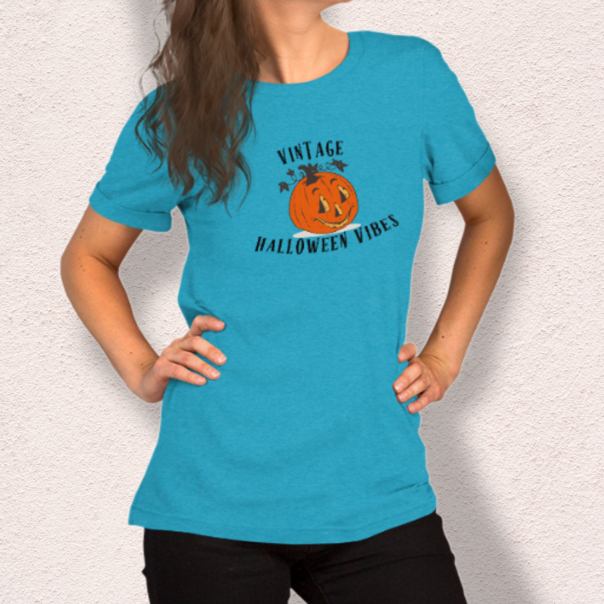 Vintage Halloween Vibes Tee | Unisex Retro Jack-O’-Lantern Graphic Shirt