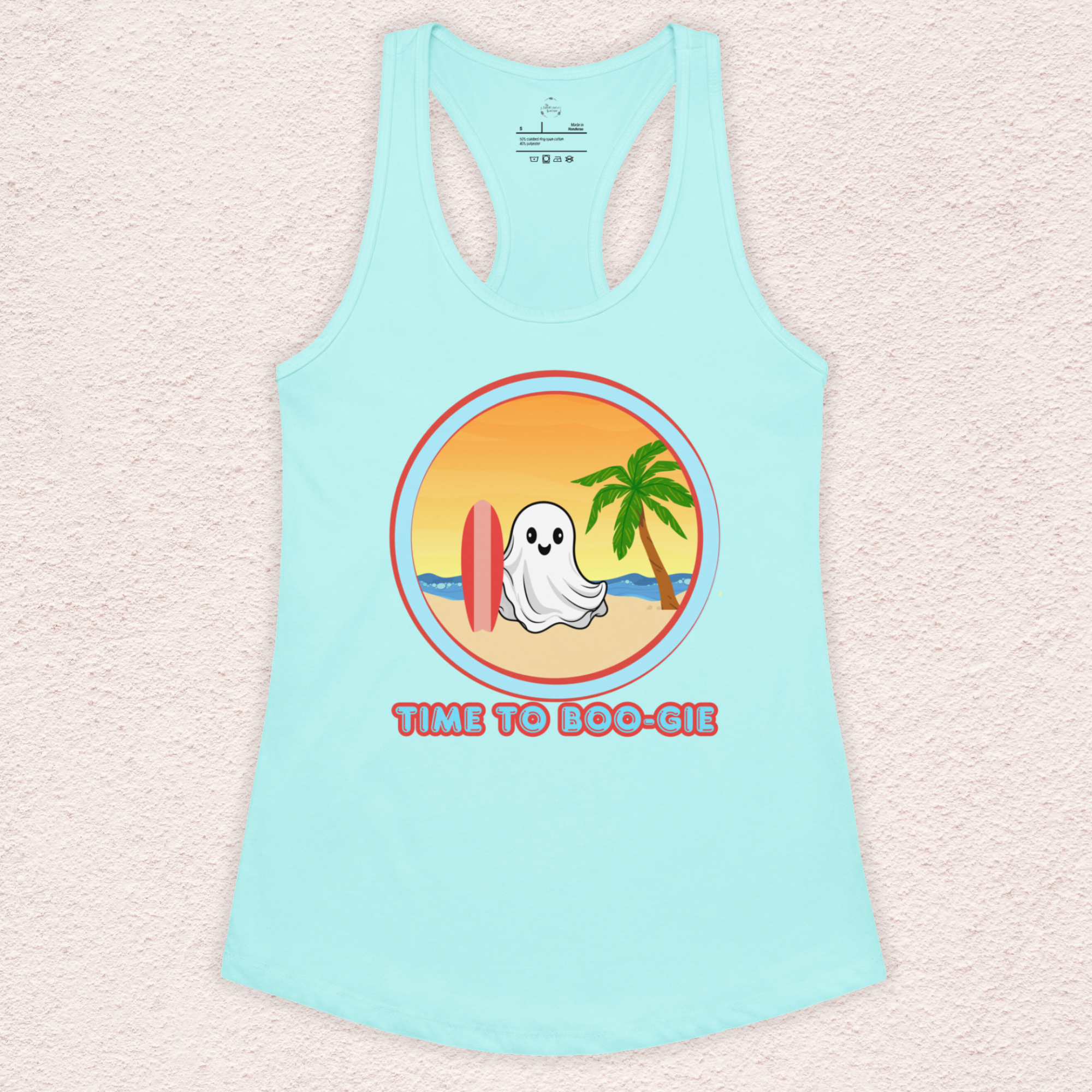 Time to Boo-gie Racerback Tank | Women’s Ghost Surf Summerween Top