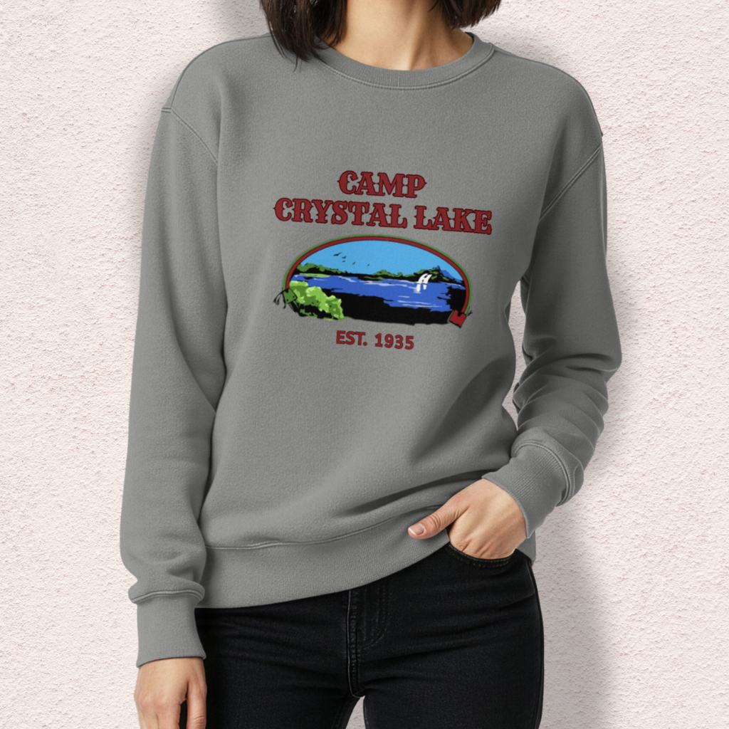 Vintage Camp Slasher Sweatshirt | Comfort Colors® Garment-Dyed Crewneck