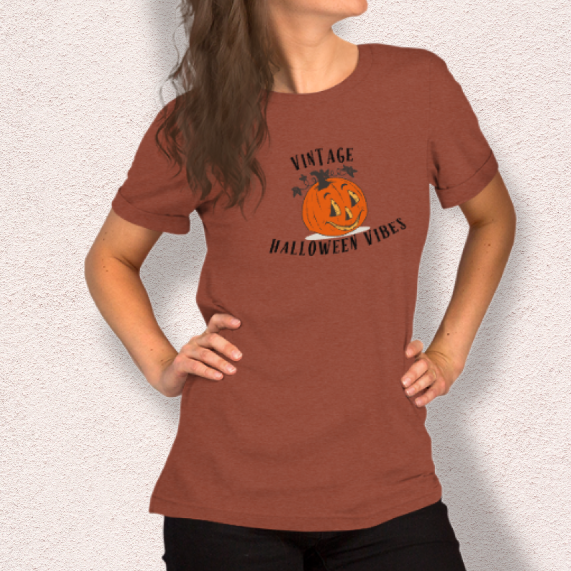 Vintage Halloween Vibes Tee | Unisex Retro Jack-O’-Lantern Graphic Shirt