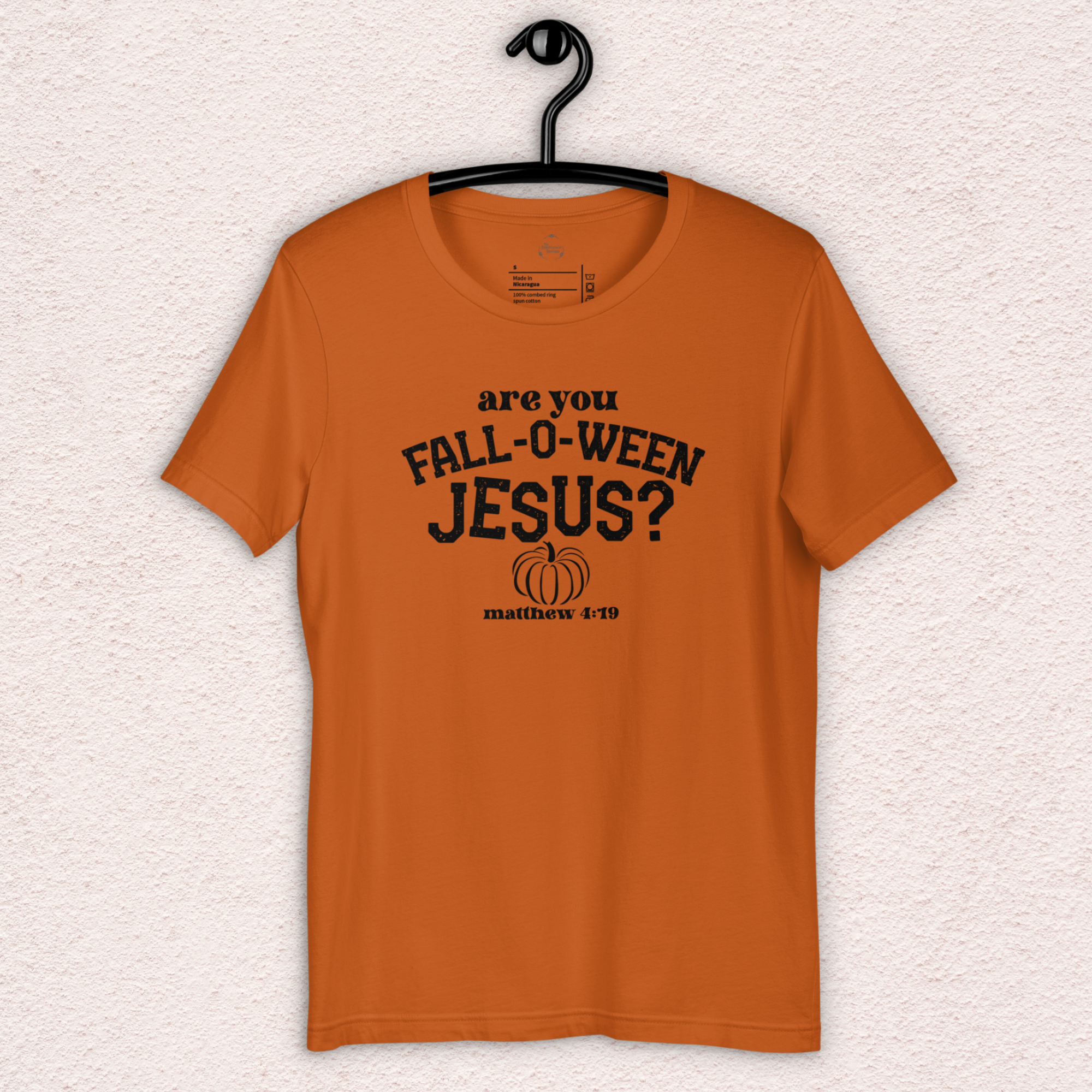Are You Fall-o-ween Jesus? Tee | Unisex Funny Fall Faith Graphic Shirt