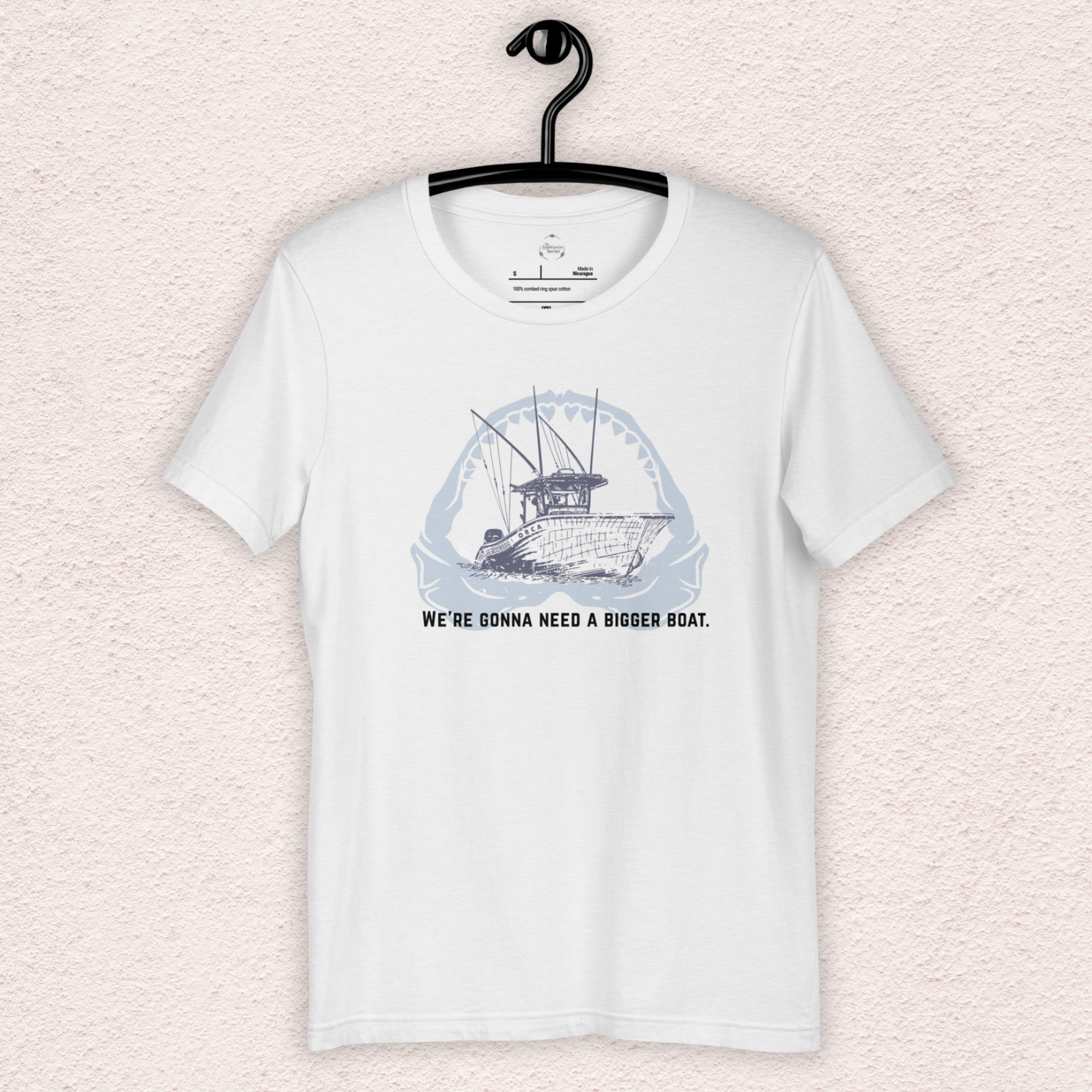 We Need a Bigger Boat Tee | Unisex Coastal Horror Quote Shirt