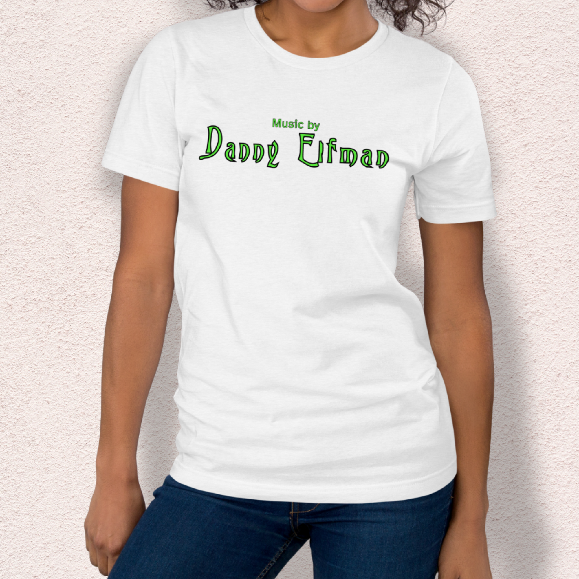 Music by Danny Elfman Tee | Unisex Gothic Film Score Graphic Shirt