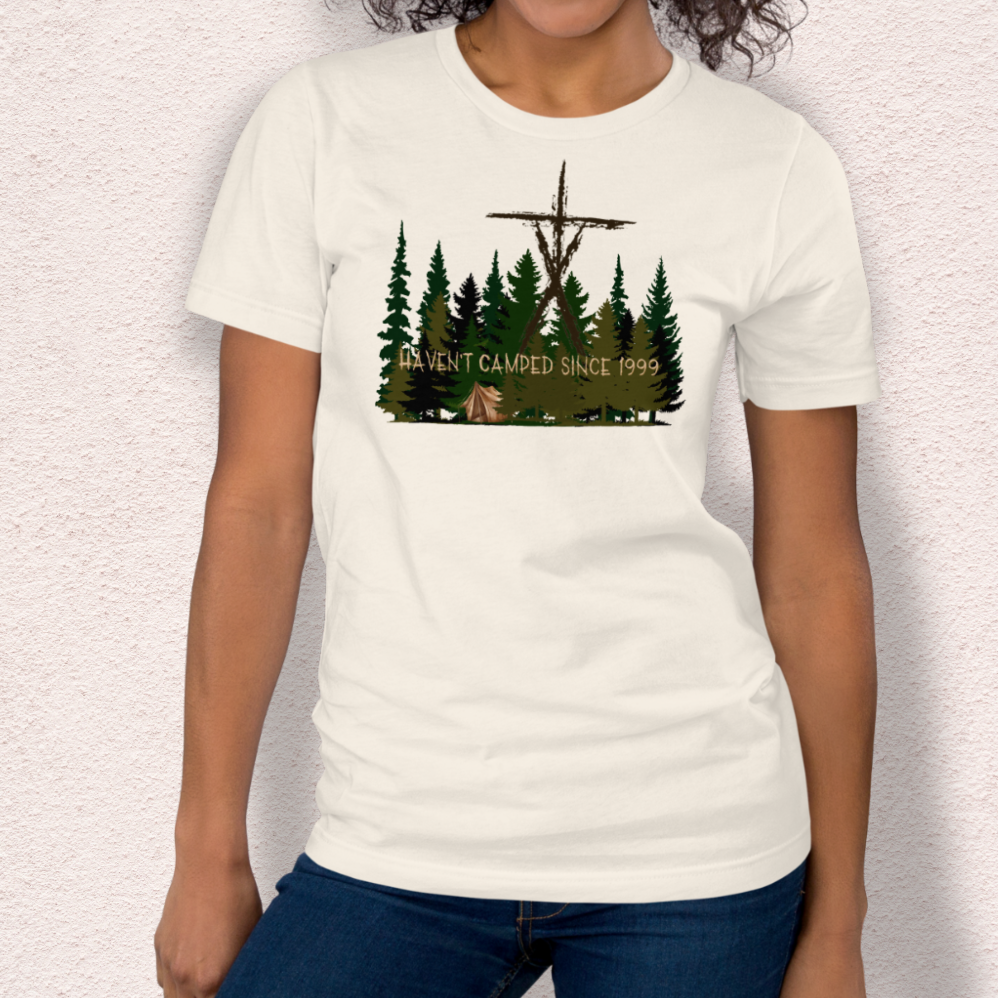 Haven’t Camped Since 1999 Tee | Unisex Funny Horror Camp Graphic Shirt