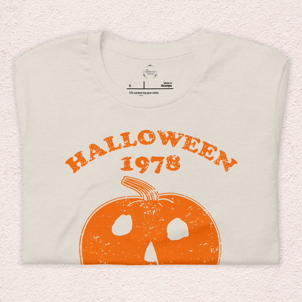Haddonfield 1978 Tee | Unisex Vintage Halloween Horror Shirt
