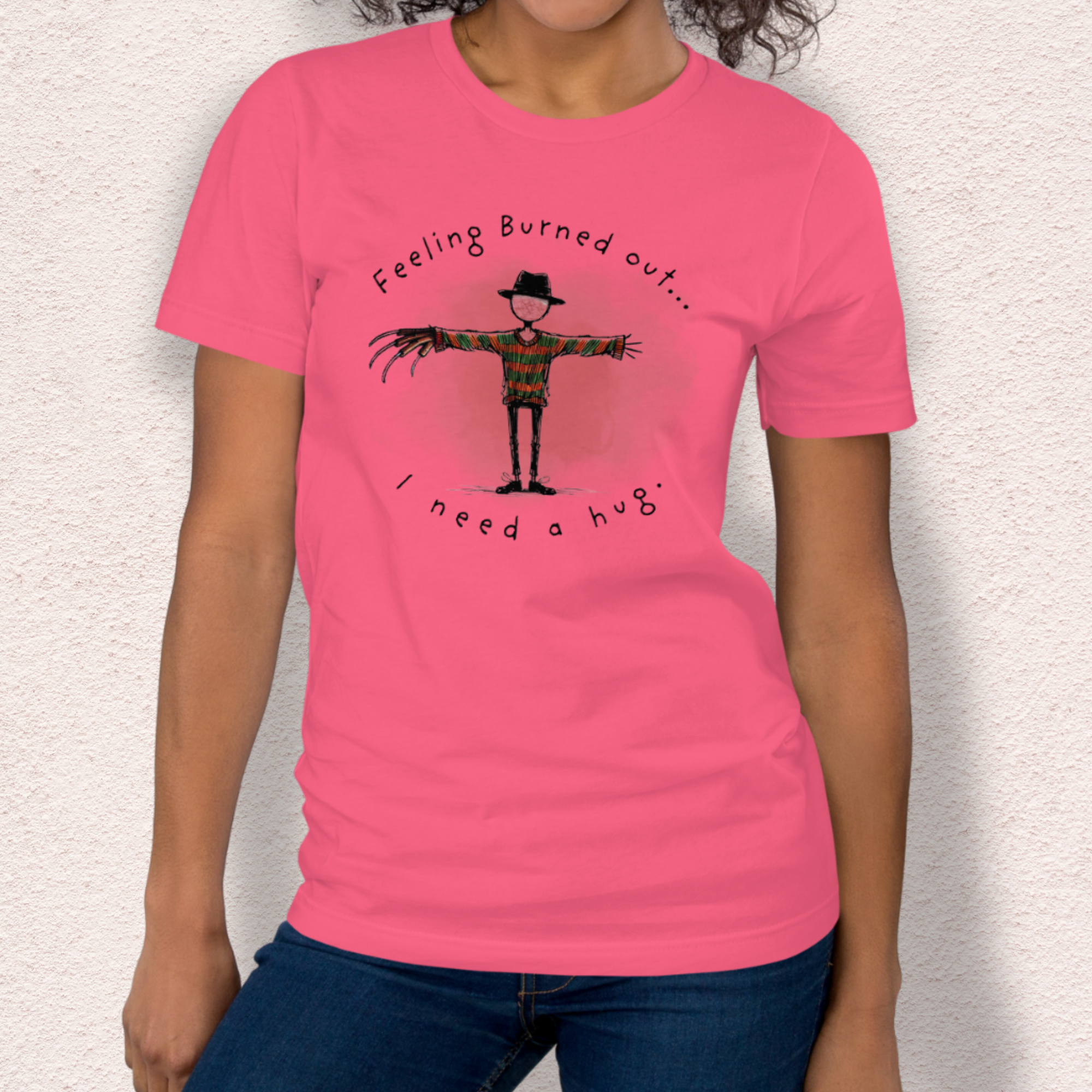 Feeling Burned Out Tee | Unisex Funny Slasher Horror Graphic Shirt