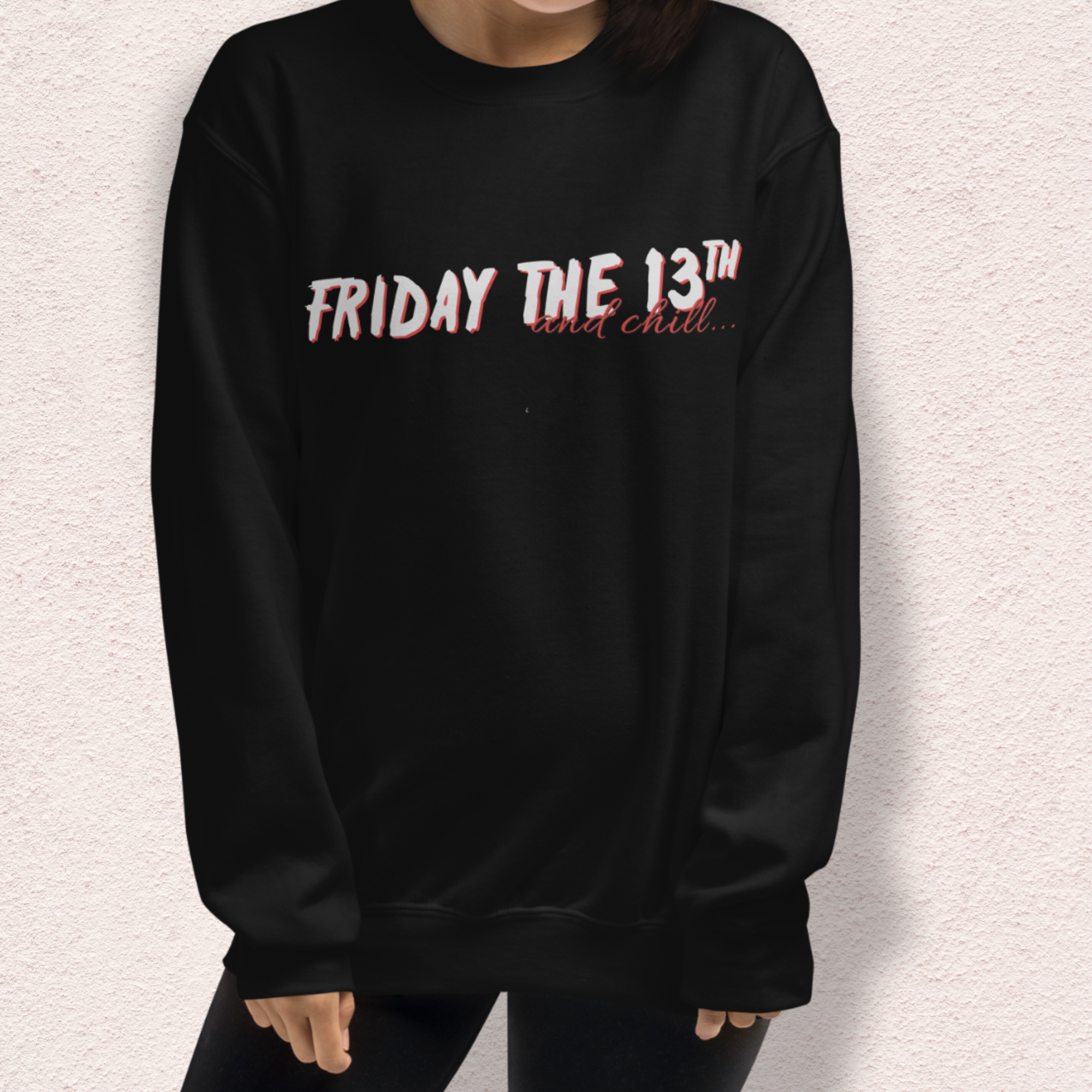 Camp Slasher and Chill Crewneck Sweatshirt | Cozy Horror Loungewear