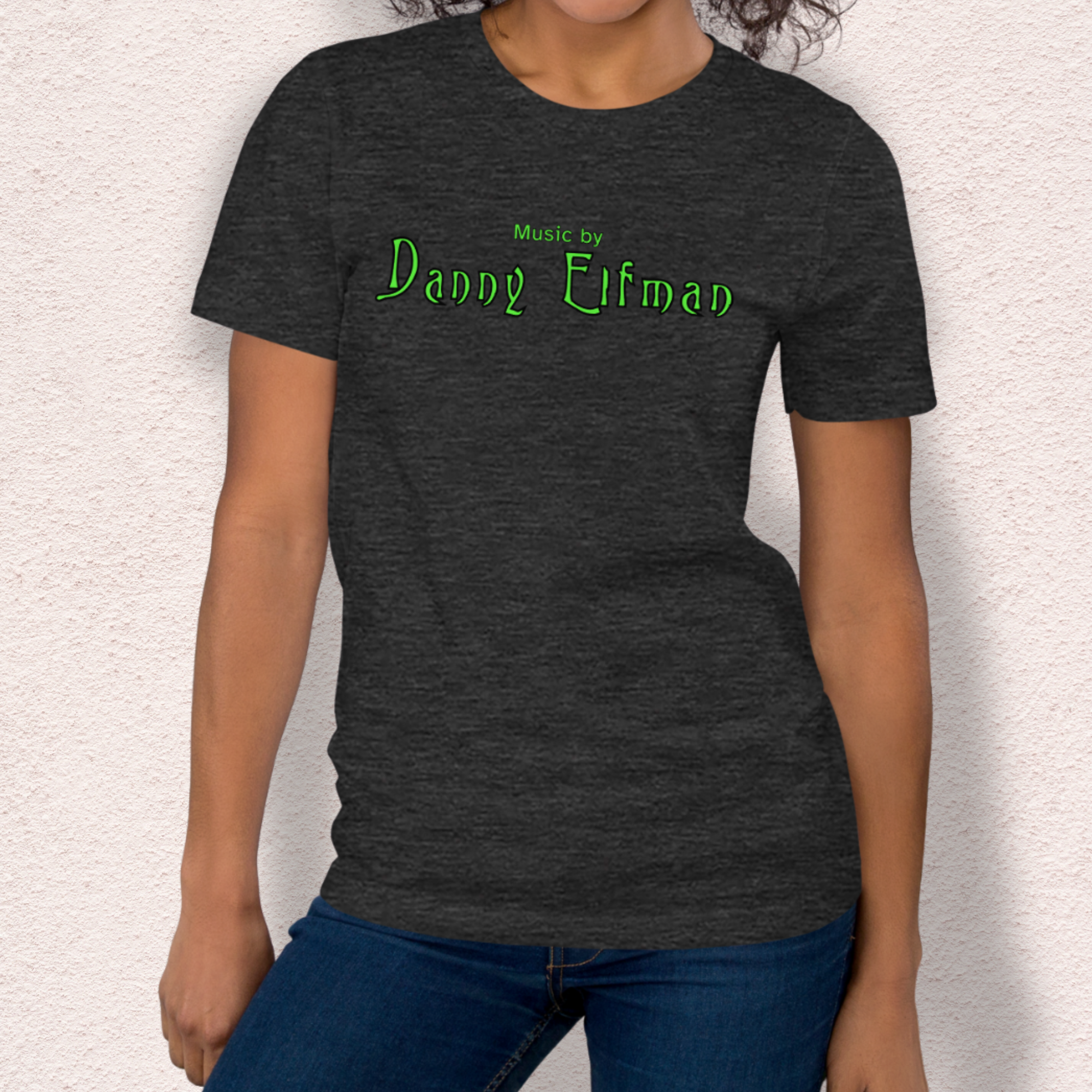 Music by Danny Elfman Tee | Unisex Gothic Film Score Graphic Shirt