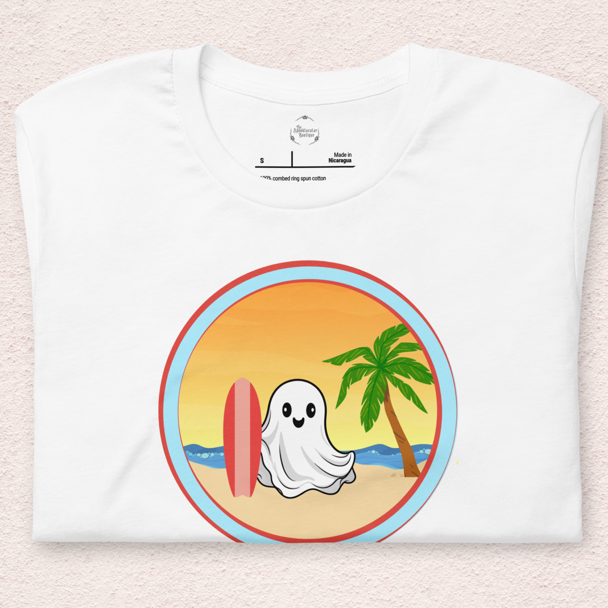 Time to Boo-gie Tee | Unisex Summerween Ghost Surf Graphic Shirt