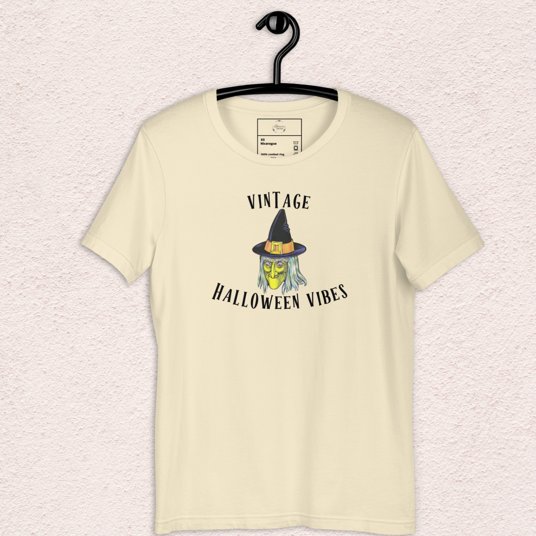 Vintage Halloween Vibes Graphic Shirt | Bella Canvas Unisex Tee