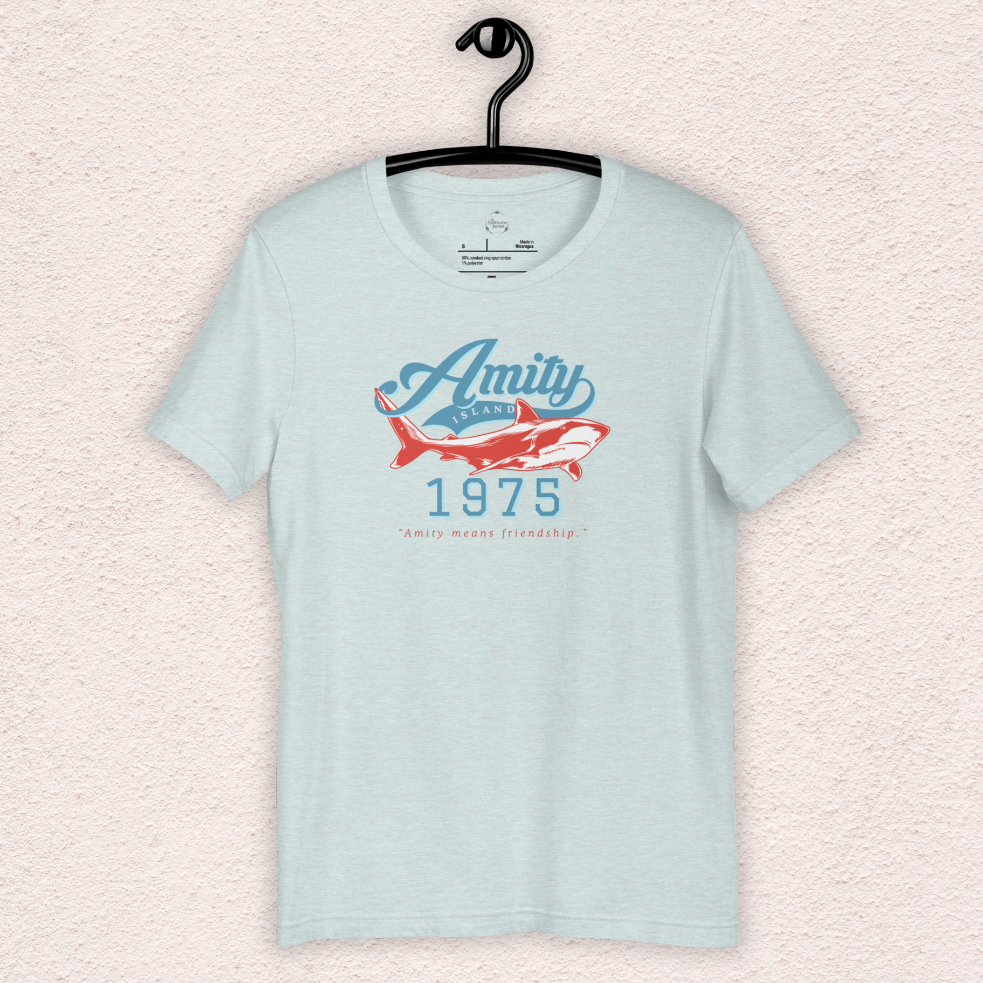Amity Means Friendship Tee | Unisex Coastal Horror Graphic Shirt