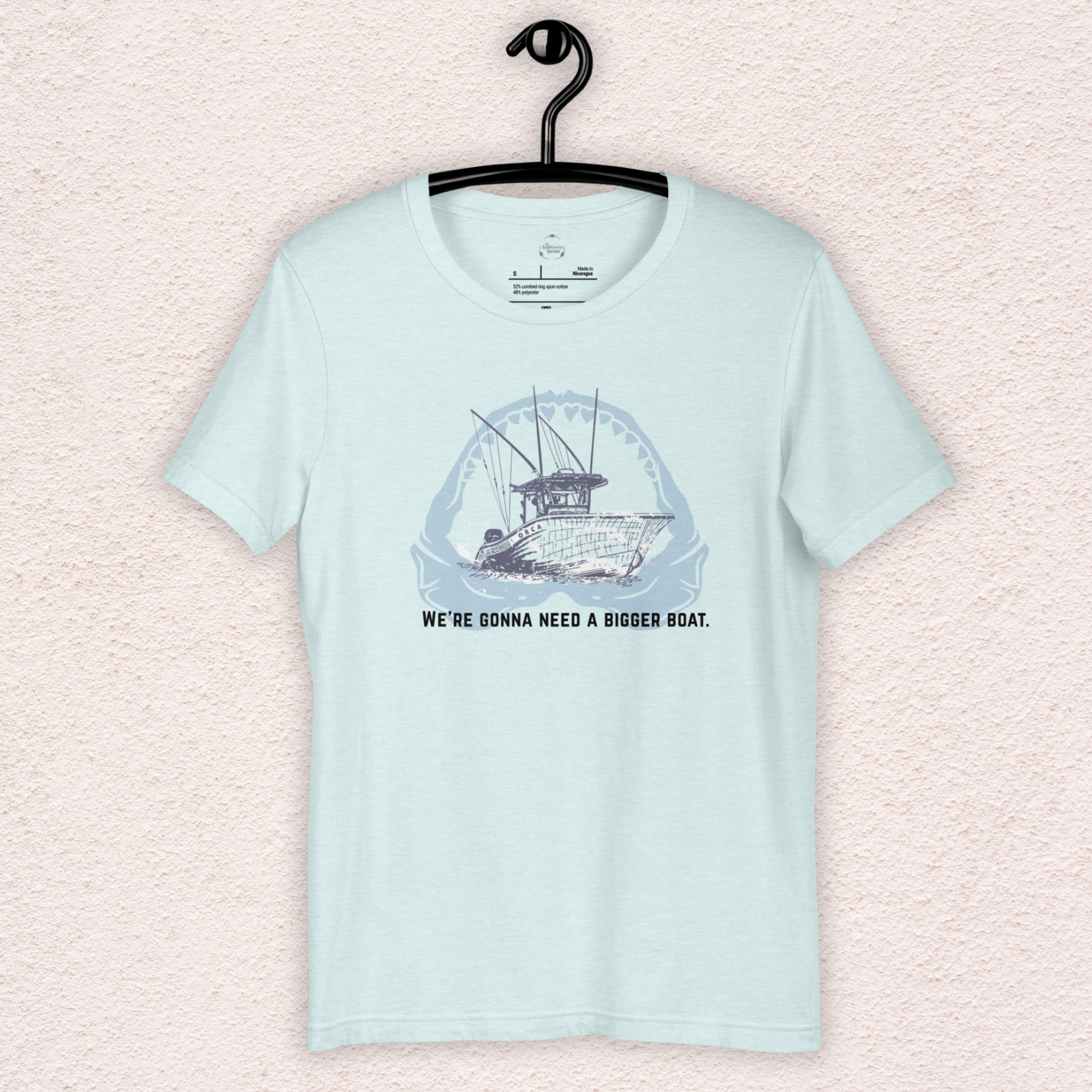 We Need a Bigger Boat Tee | Unisex Coastal Horror Quote Shirt