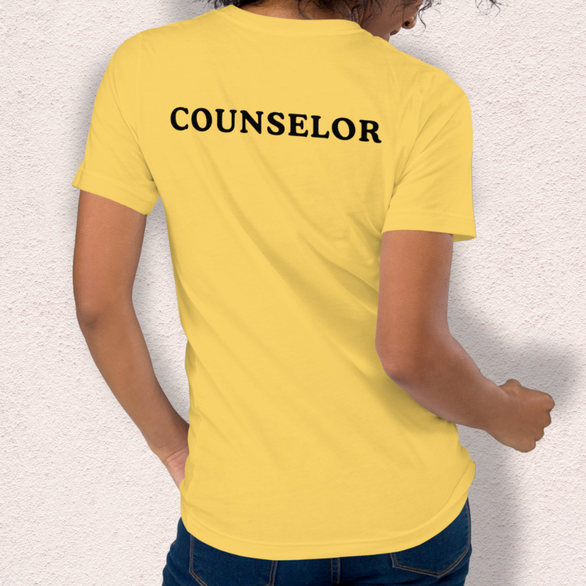 Camp Crystal Lake Counselor Tee | Unisex Horror Camp Front & Back Shirt
