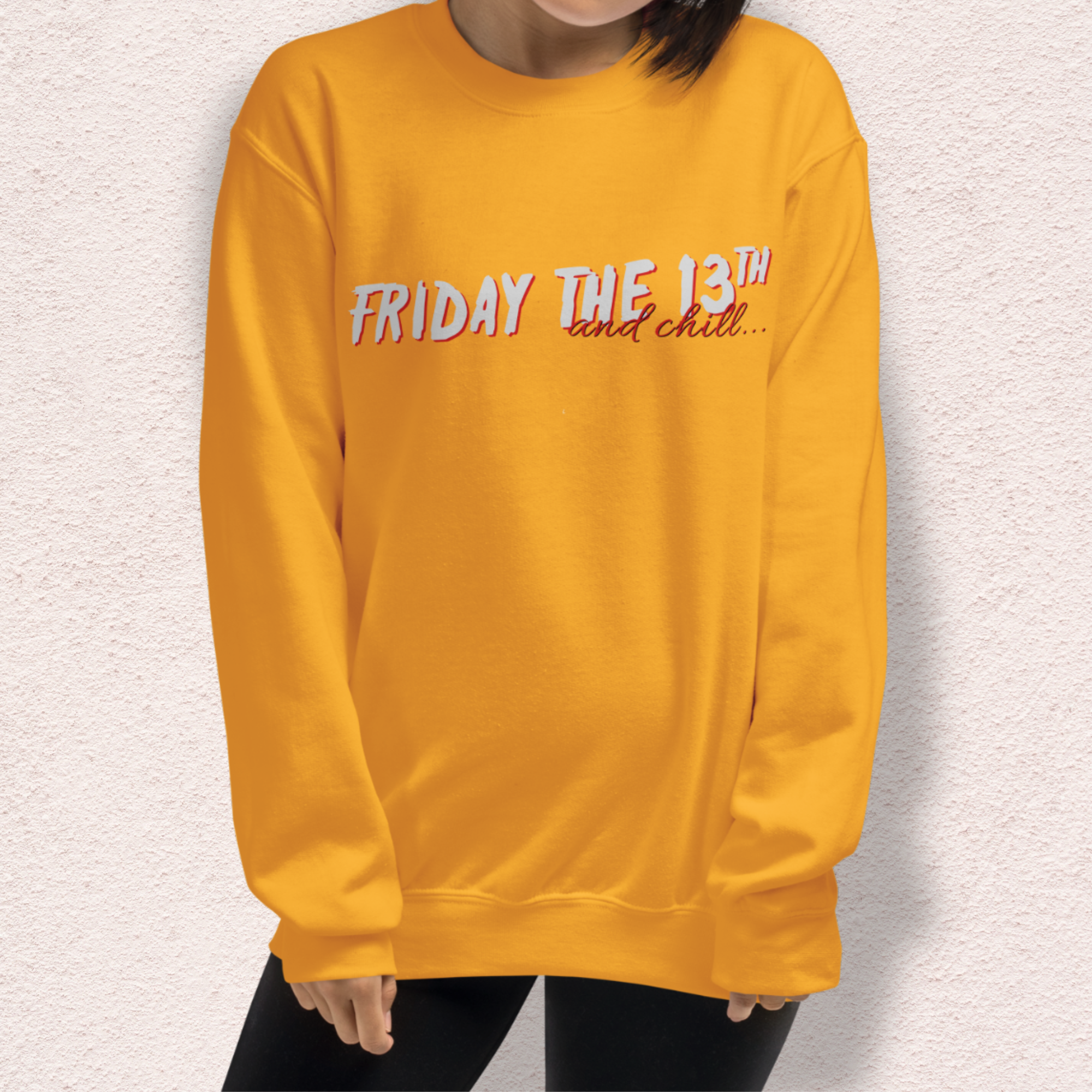 Camp Slasher and Chill Crewneck Sweatshirt | Cozy Horror Loungewear