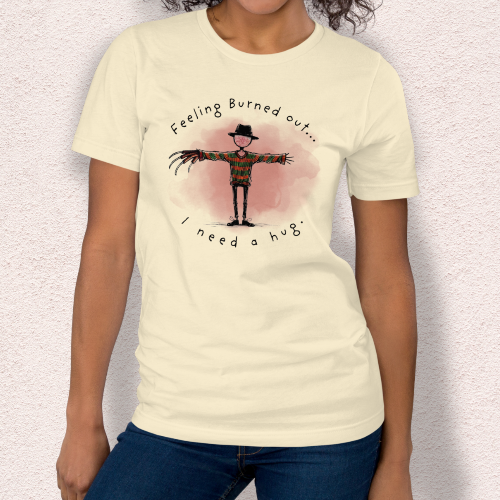 Feeling Burned Out Tee | Unisex Funny Slasher Horror Graphic Shirt