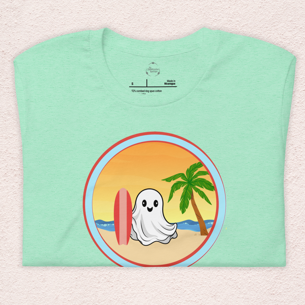 Time to Boo-gie Tee | Unisex Summerween Ghost Surf Graphic Shirt