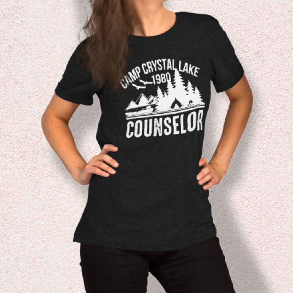 Camp Crystal Lake Tee | Unisex Vintage Summer Camp Horror Shirt